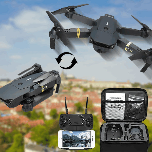 🚁 Dron con Doble Cámara 4K + Maletín Gratis