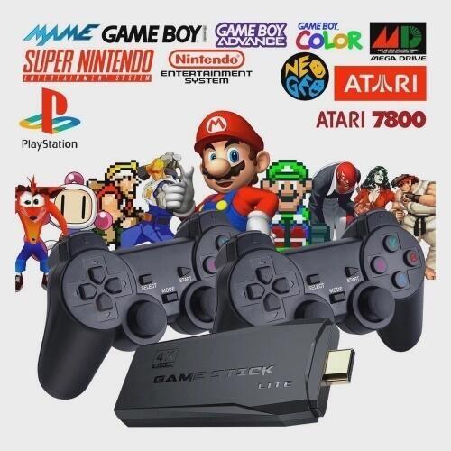 Consola de Juegos Inalámbrica Retro Stick| 10000+ Juegos Clásicos 🎮✨